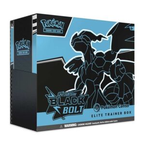 Scarlet & Violet Black Bolt Pokémon Center Elite Trainer Box - Pokémon TCG