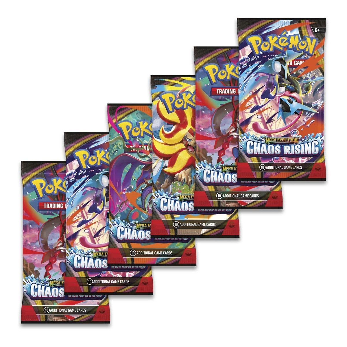 Chaos Rising Booster Bundle (6 Packs) - Pokémon TCG - Image 3
