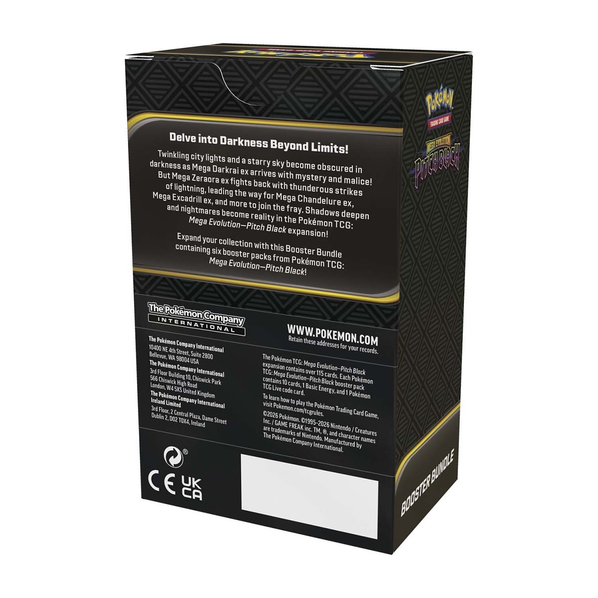 Mega Evolution Pitch Black (6 Packs) - Pokémon TCG - Image 3